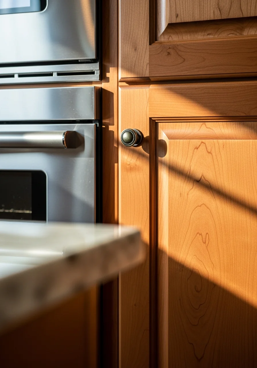 High-quality craftsmanship detail on a Sandy Springs residential project.